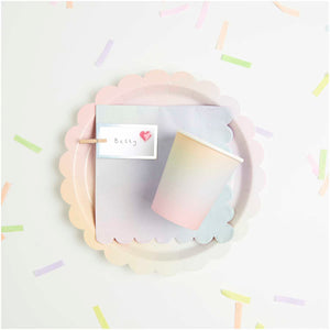 Pastel Paper Plates