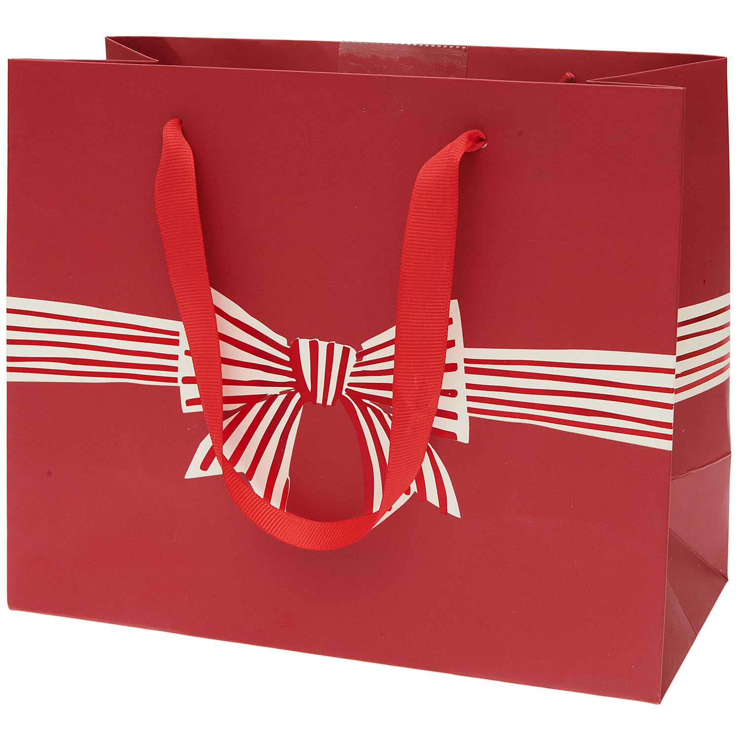 Medium Red Bow Gift Bag