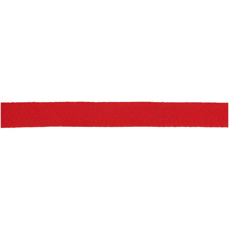 Red Cotton Ribbon: 16 mm
