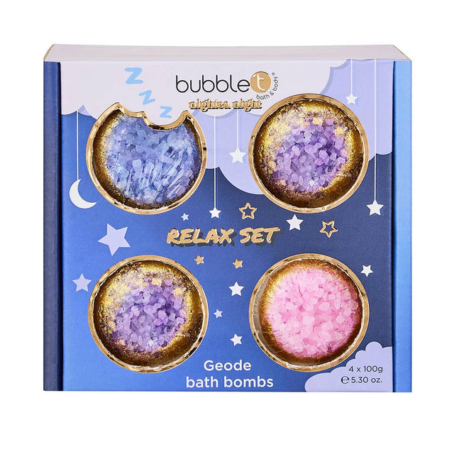 Nightea Night Geode Bath Bomb Gift Set