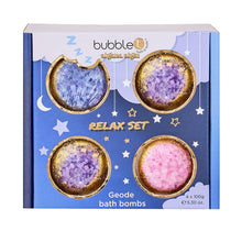 Load image into Gallery viewer, Nightea Night Geode Bath Bomb Gift Set