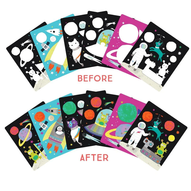 Space Magic Colour In Easel Pad