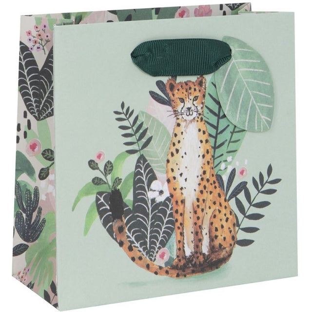 Small Cheetah Gift Bag
