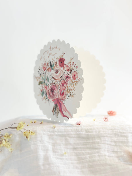 To My Lovely Mum Circular Card