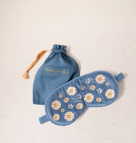 Daisy Dream Velvet Eye Mask