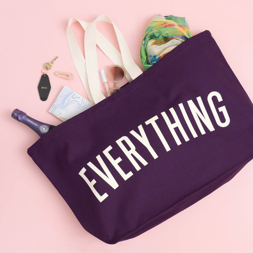 Plum Everything Big Bag