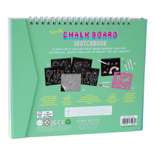 Load image into Gallery viewer, Rainbow Fairy Chalk Board Sketchbook