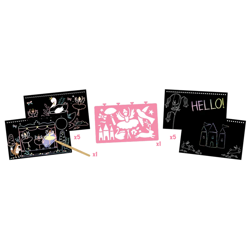 Fantasy Scratch & Play Pad