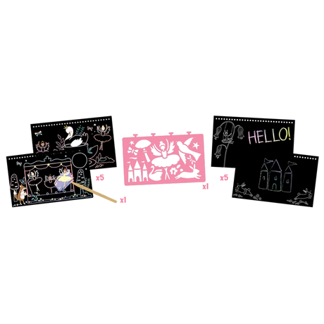 Fantasy Scratch & Play Pad