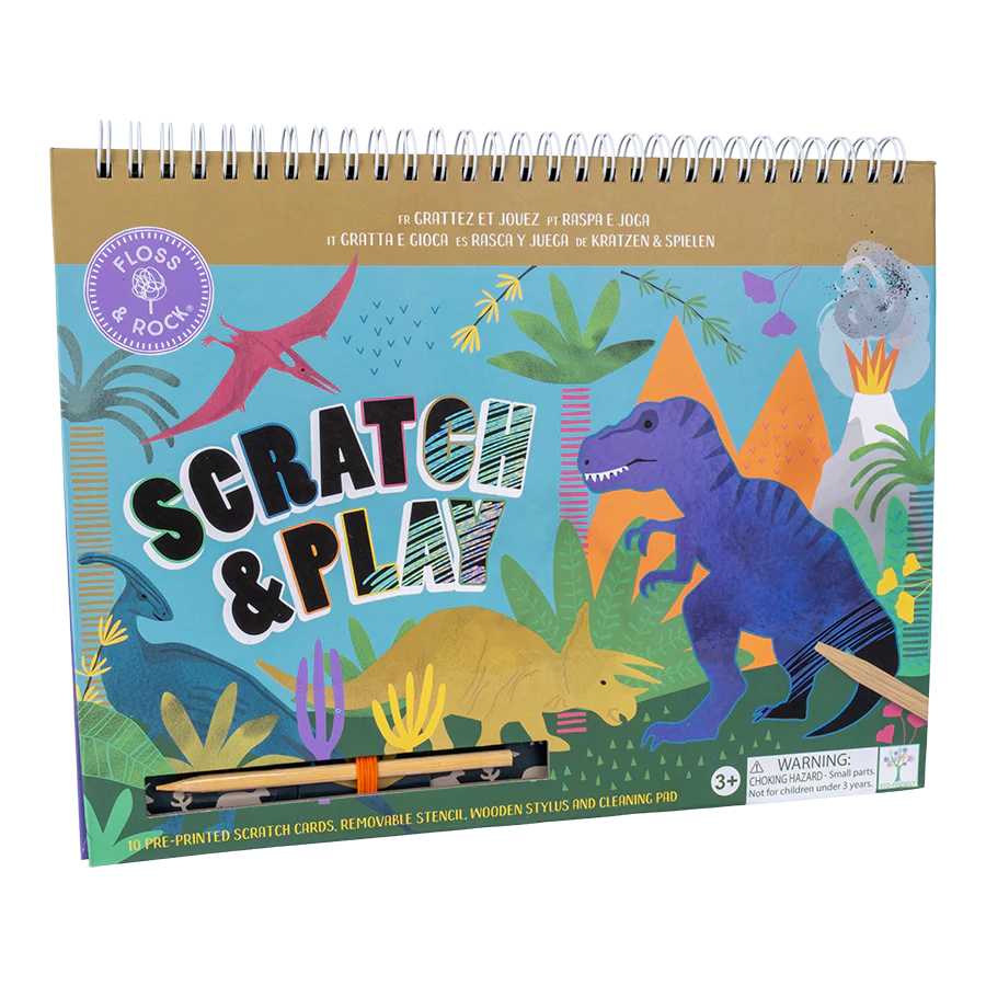 Dinosaur Scratch & Play Pad