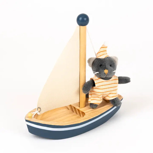 Malo The Cat In A Boat