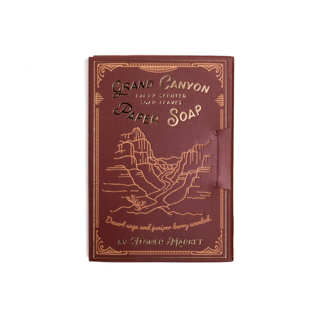 Grand Canyon Paper Soap (Desert Sage & Juniper Berry Scent)