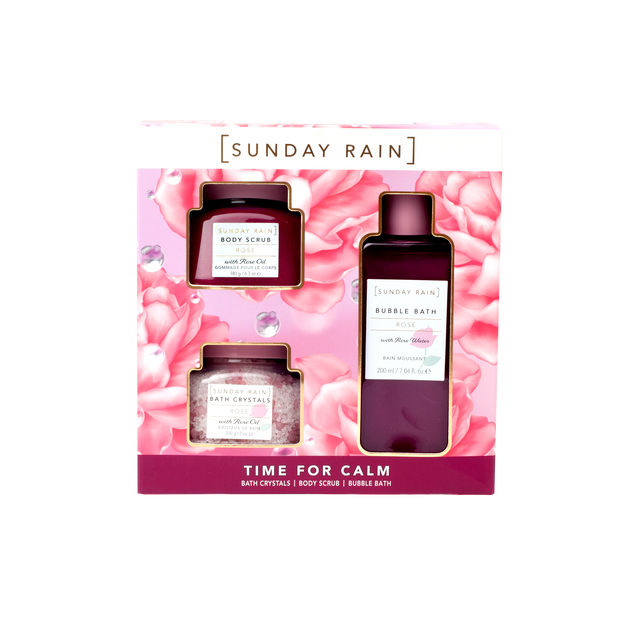 Sunday Rain Blossom Rose Trio