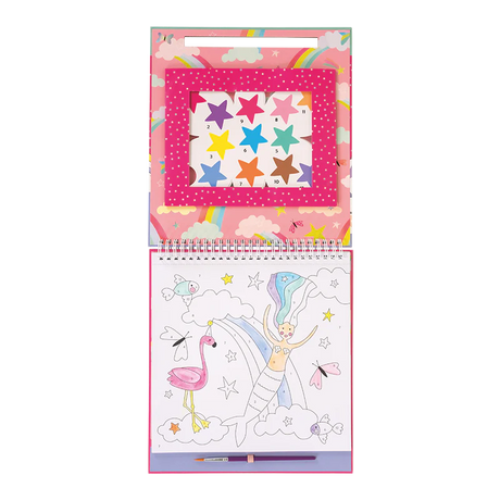 Fantasy Paint By Numbers Pad