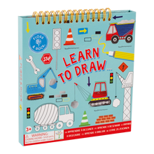 Load image into Gallery viewer, Construction Learn To Draw Pad
