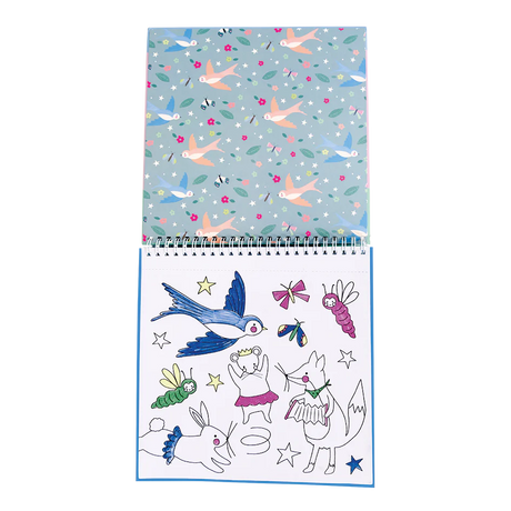 Mess Free Enchanted Colouring Pad