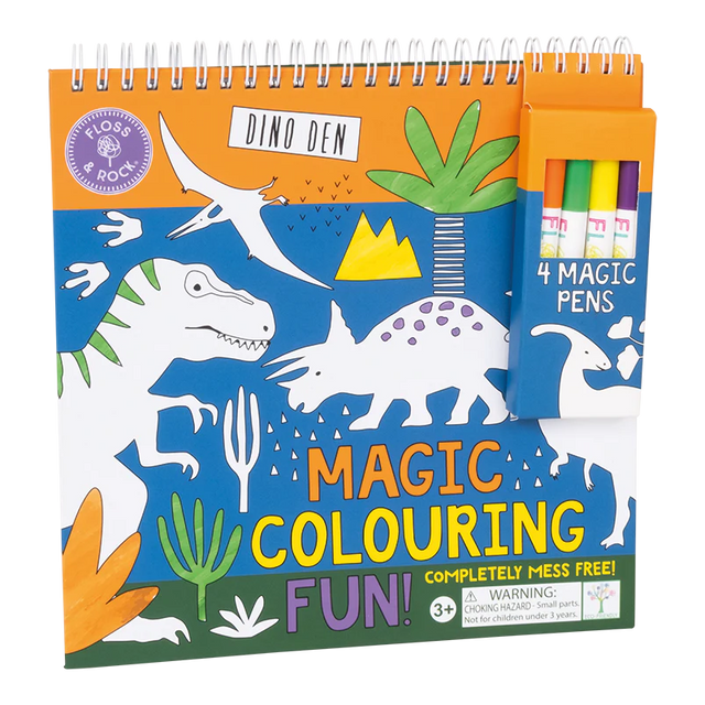 Mess Free Dinosaur Colouring Pad