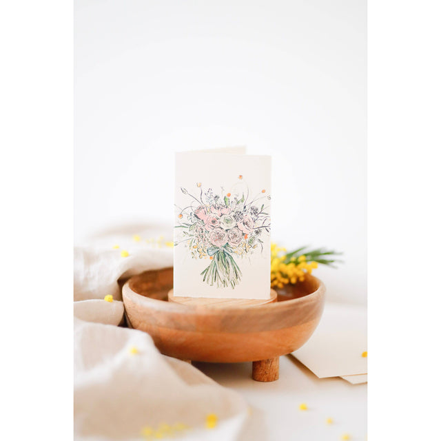 Spring Bouquet Card