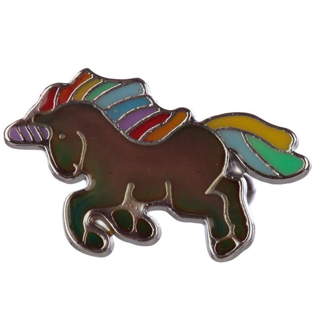 Enchanted Rainbow Unicorn Mood Ring