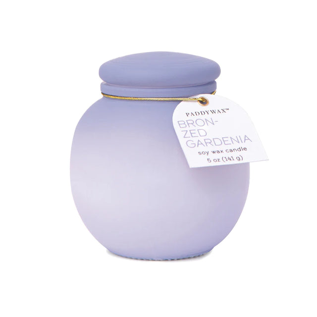 Purple Ombre Candle - Bronzed Gardenia & Tonka