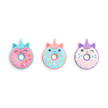 Load image into Gallery viewer, Magic Bakery Unicorn Doughnuts Scented Erasers