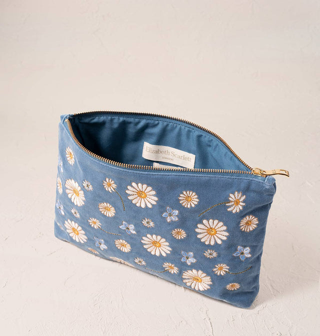 Daisy Dream Everyday Velvet Pouch