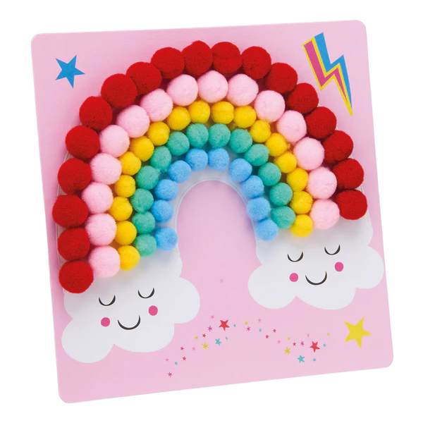 Pom Pom Art: Rainbow Fairy