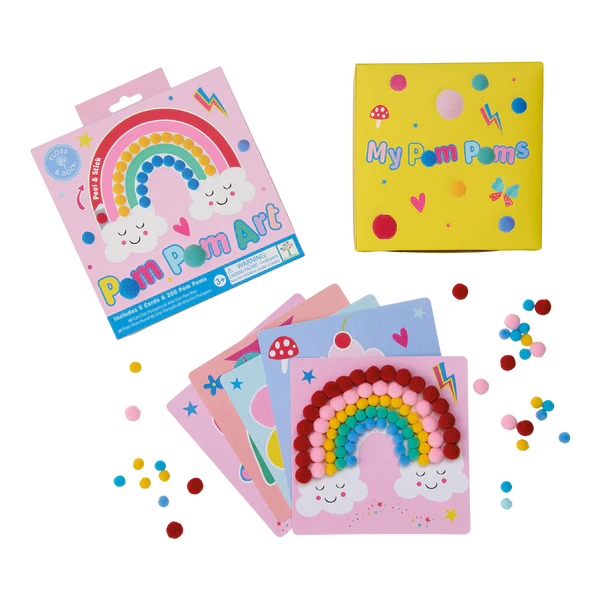 Pom Pom Art: Rainbow Fairy