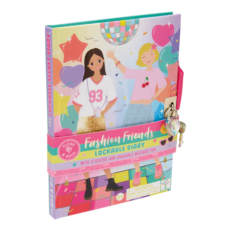 Fashion Friends Lockable Diaries