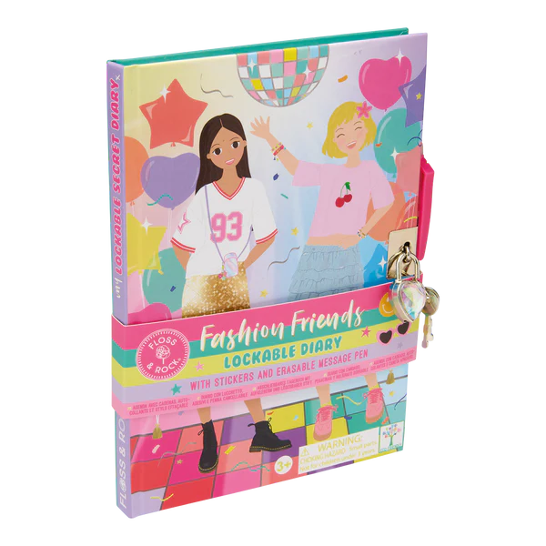 Fashion Friends Lockable Diaries