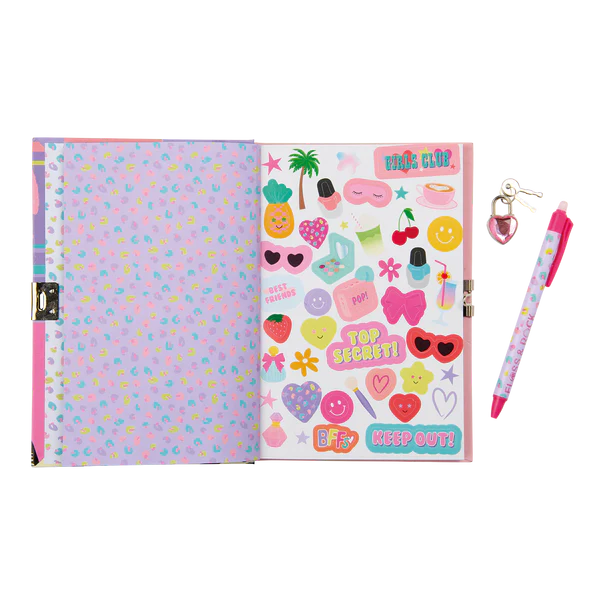 Fashion Friends Lockable Diaries