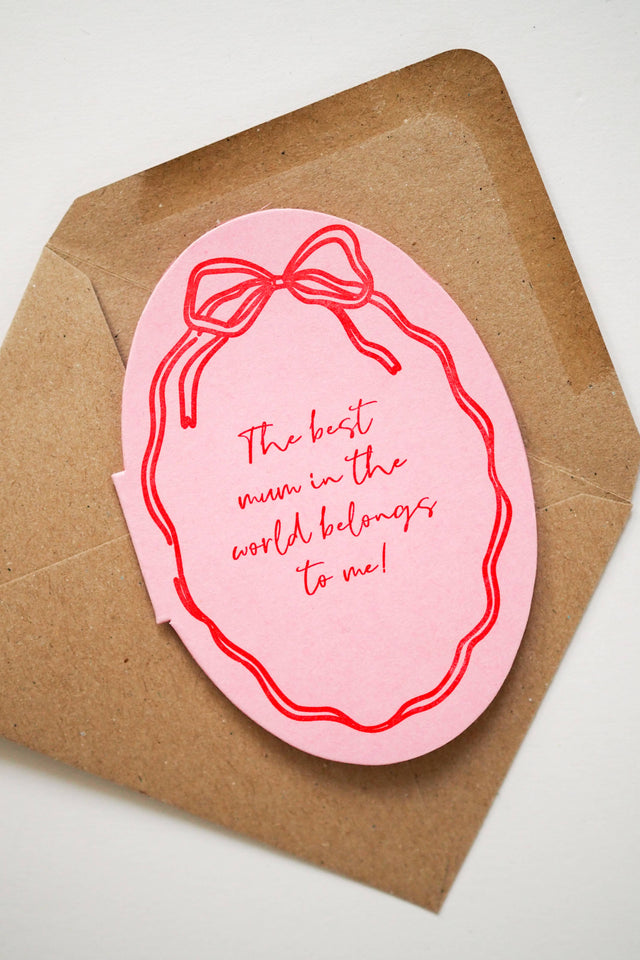 Best Mum Mini Card