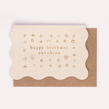 Load image into Gallery viewer, Sunshine Wavy Birthday Card