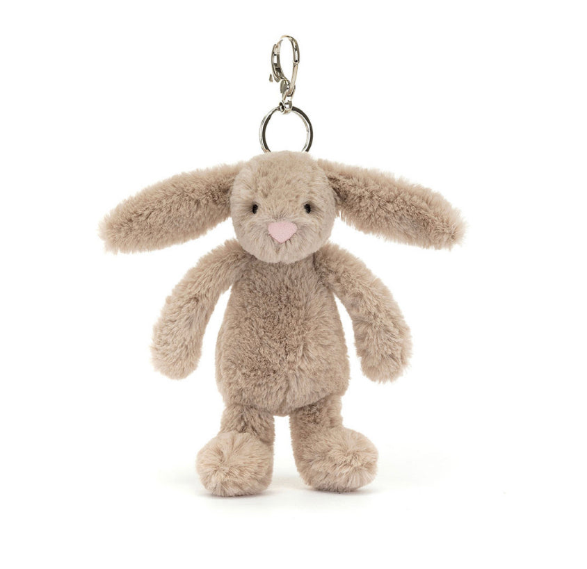 Bashful Beige Bunny Bag Charm