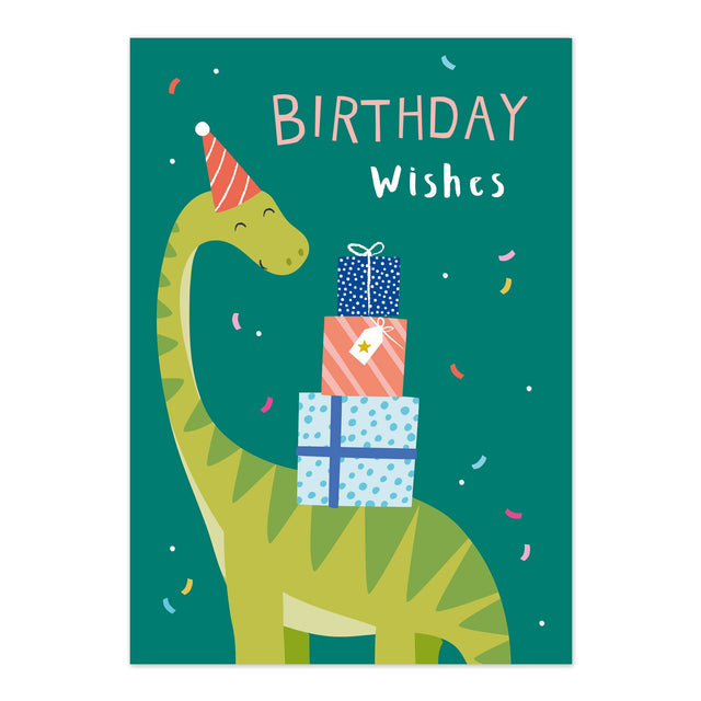 Party Dinosaur Birthday Card
