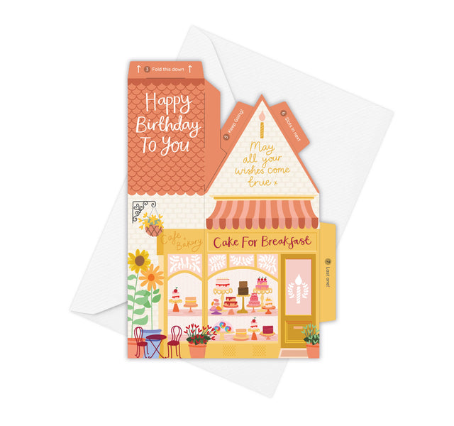 Cake for Breakfast 3D Card