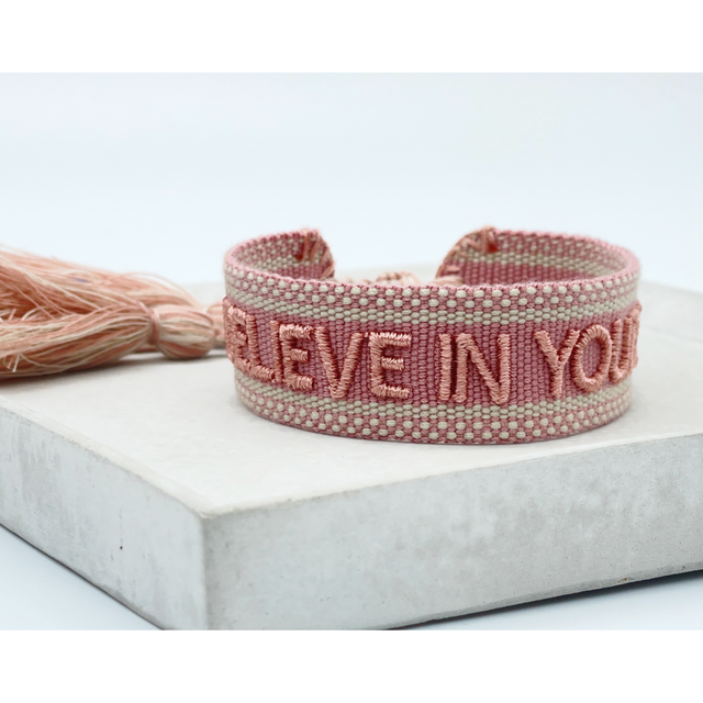 Believe in Yourself Cuff Bracelet