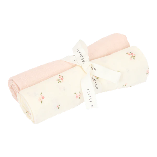 Set Of Two Muslins: Fairy Blossom & Blossom
