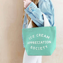 Load image into Gallery viewer, Little Sea Glass Ice Cream Appreciation Society Bag