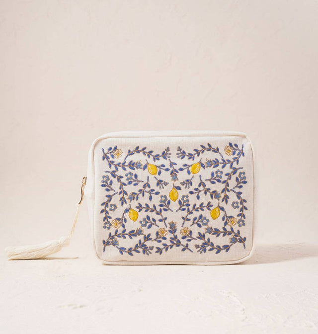 Lemon Garden Wash Bag