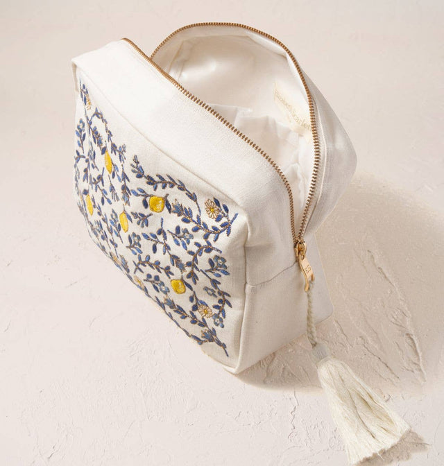 Lemon Garden Wash Bag