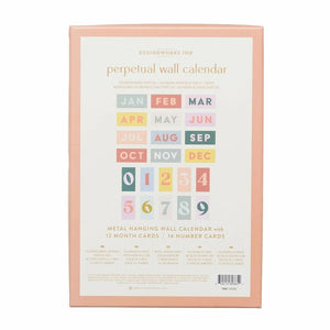 Perpetual Wall Calendar