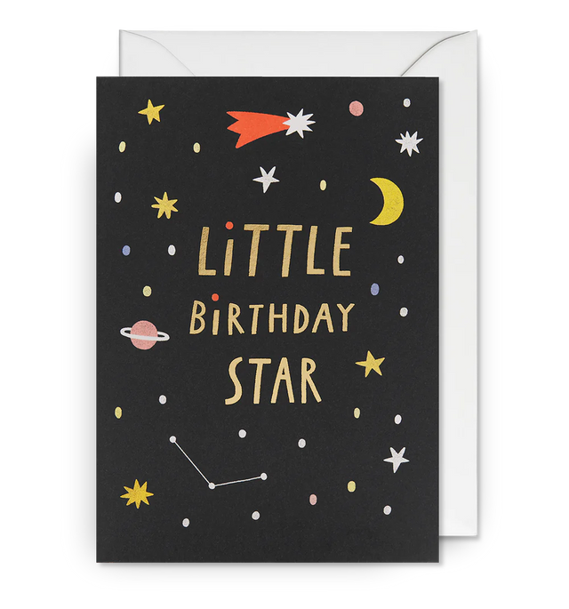 Little Birthday Star Card