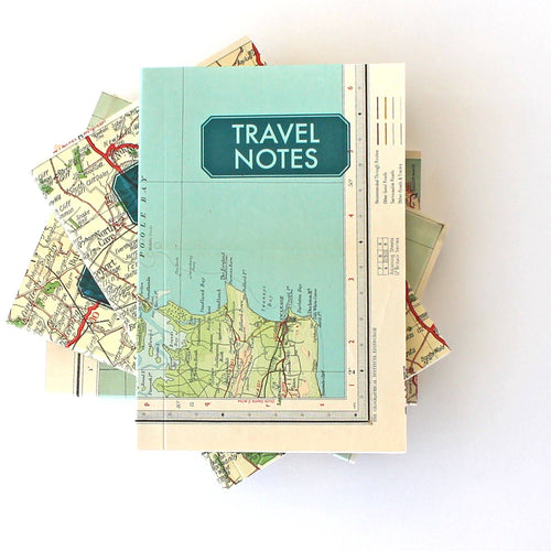 Travel Notes Vintage Notebook