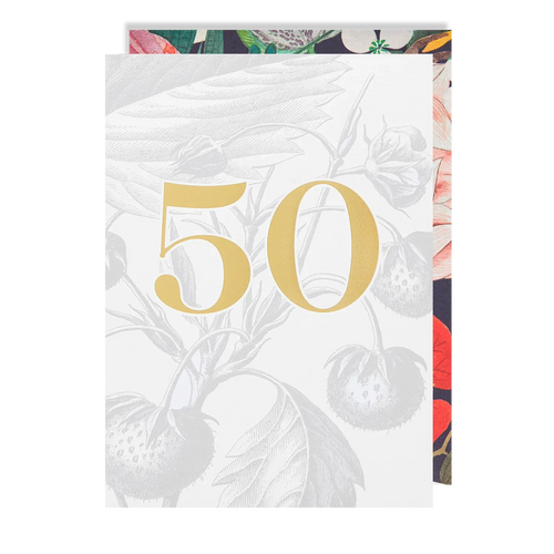 Age 50 Kew Gardens Birthday Card