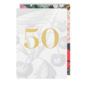 Age 50 Kew Gardens Birthday Card