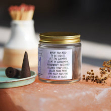 Load image into Gallery viewer, Calm Incense Jar of Incense Cones