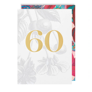 Age 60 Kew Gardens Birthday Card