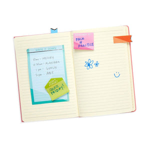 Rainbow Side Notes Sticky Notepad
