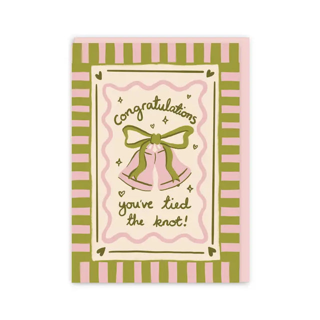 Congrats Wedding Bells Card